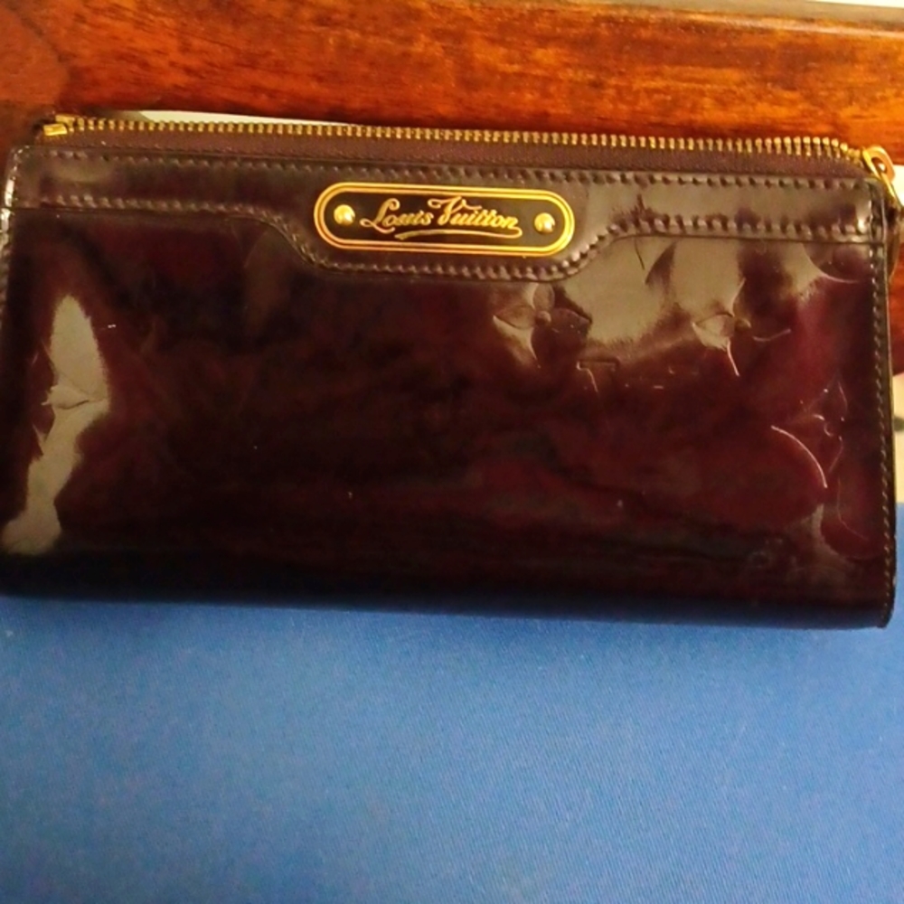 Louis Vutton Amarante Vernis Trousse Cosmetic Pouch Or Clutch Bag *RARE*
